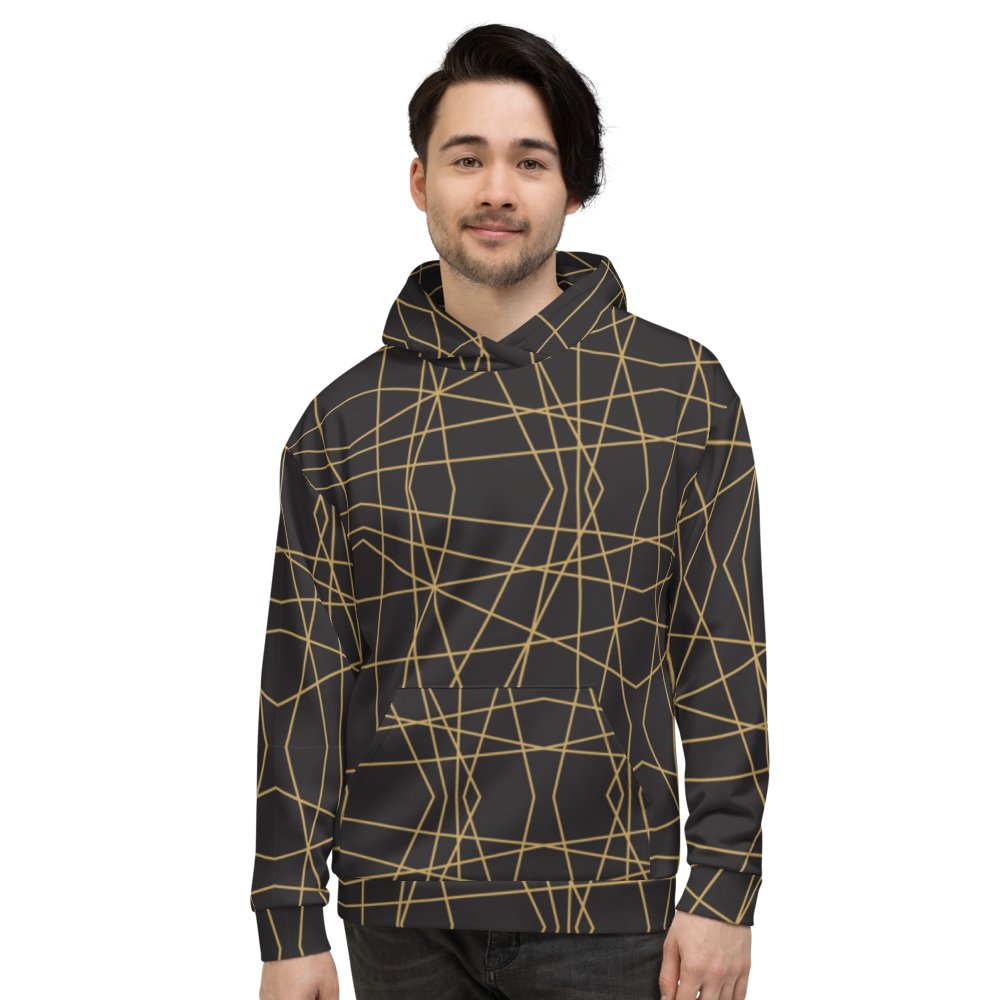 Golden Ornament Lines | Hoodie