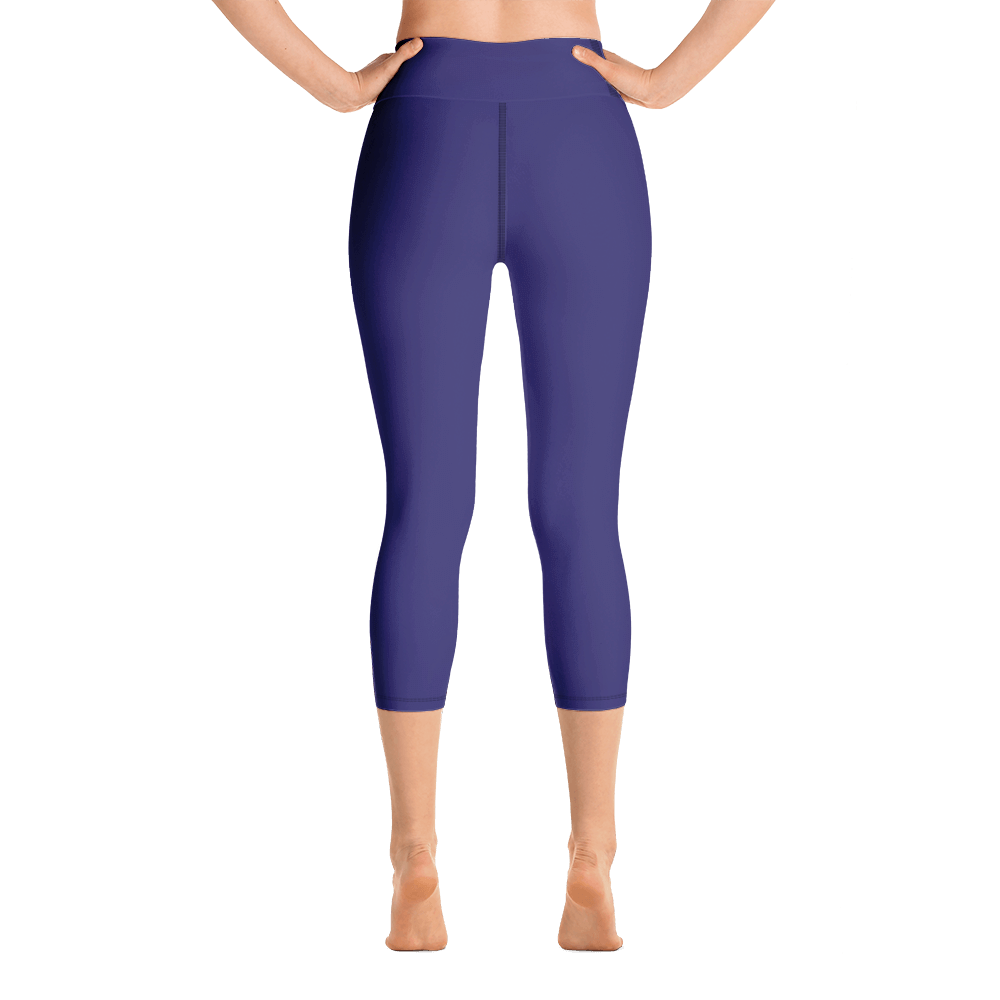 Golden Eye Ornament | Yoga Capri Leggings
