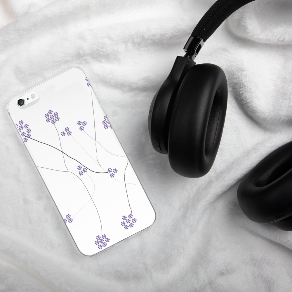 Purple Small Flowers | iPhone Case