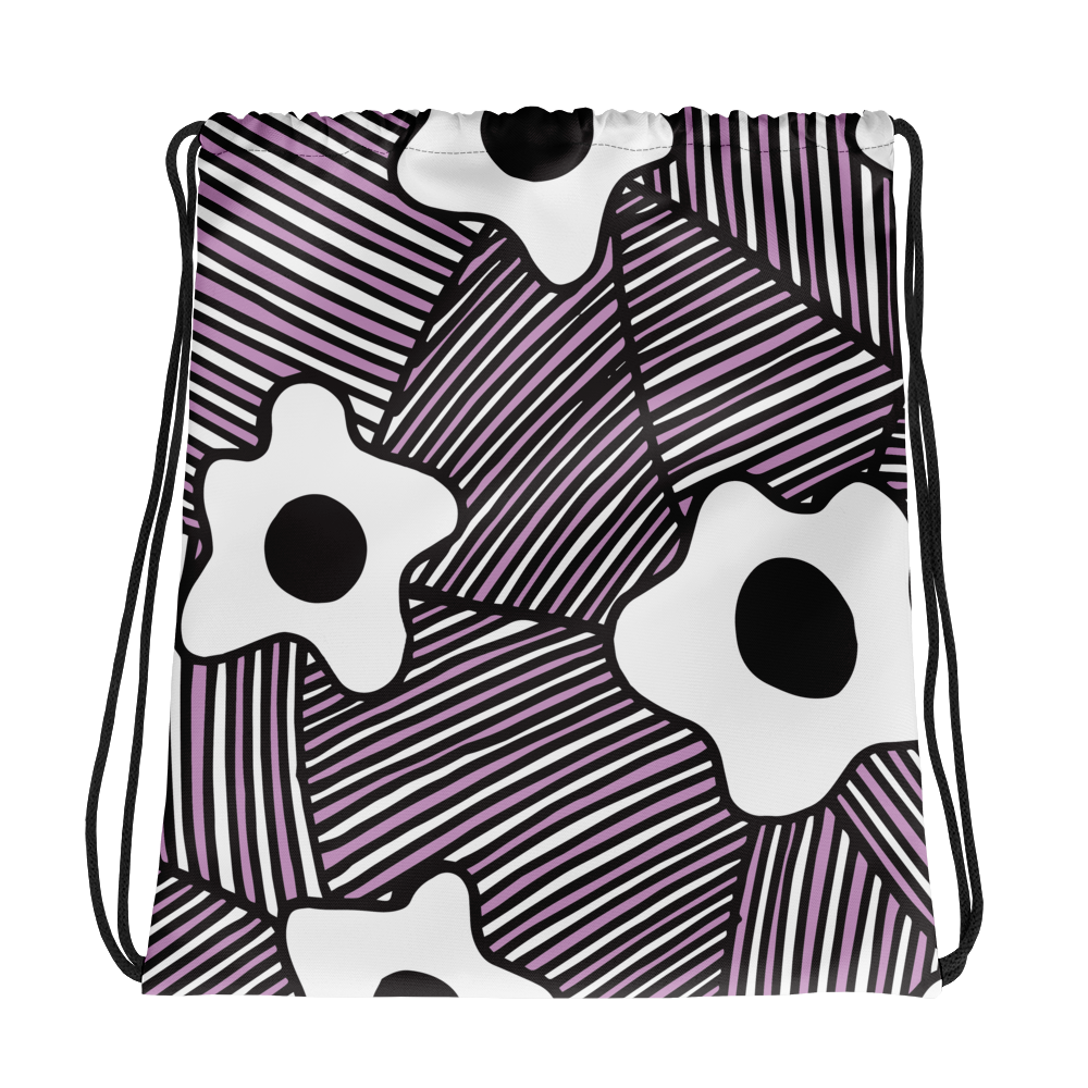 Pink Ornament | Drawstring Bag