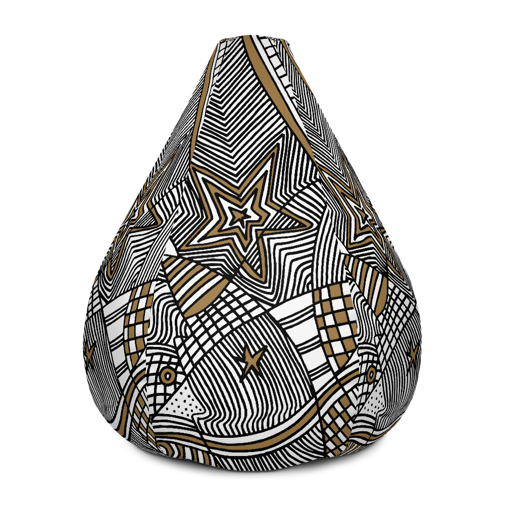 Christmas Graphic Ornament | Bean Bag Chair