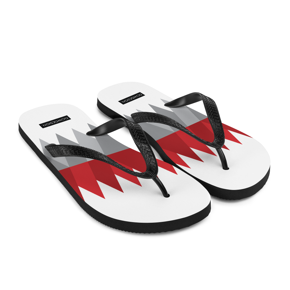 Red Gray Christmas | Flip-Flops