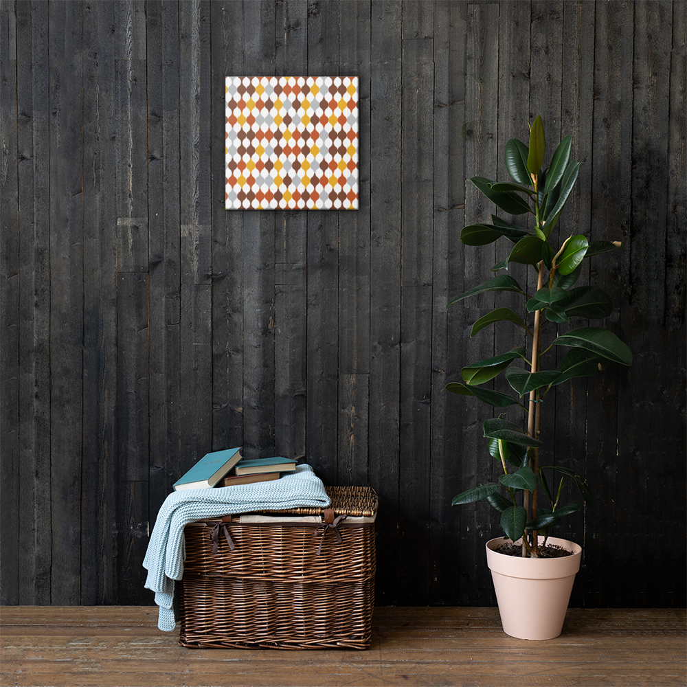 Arabic Warm Ornament | Canvas