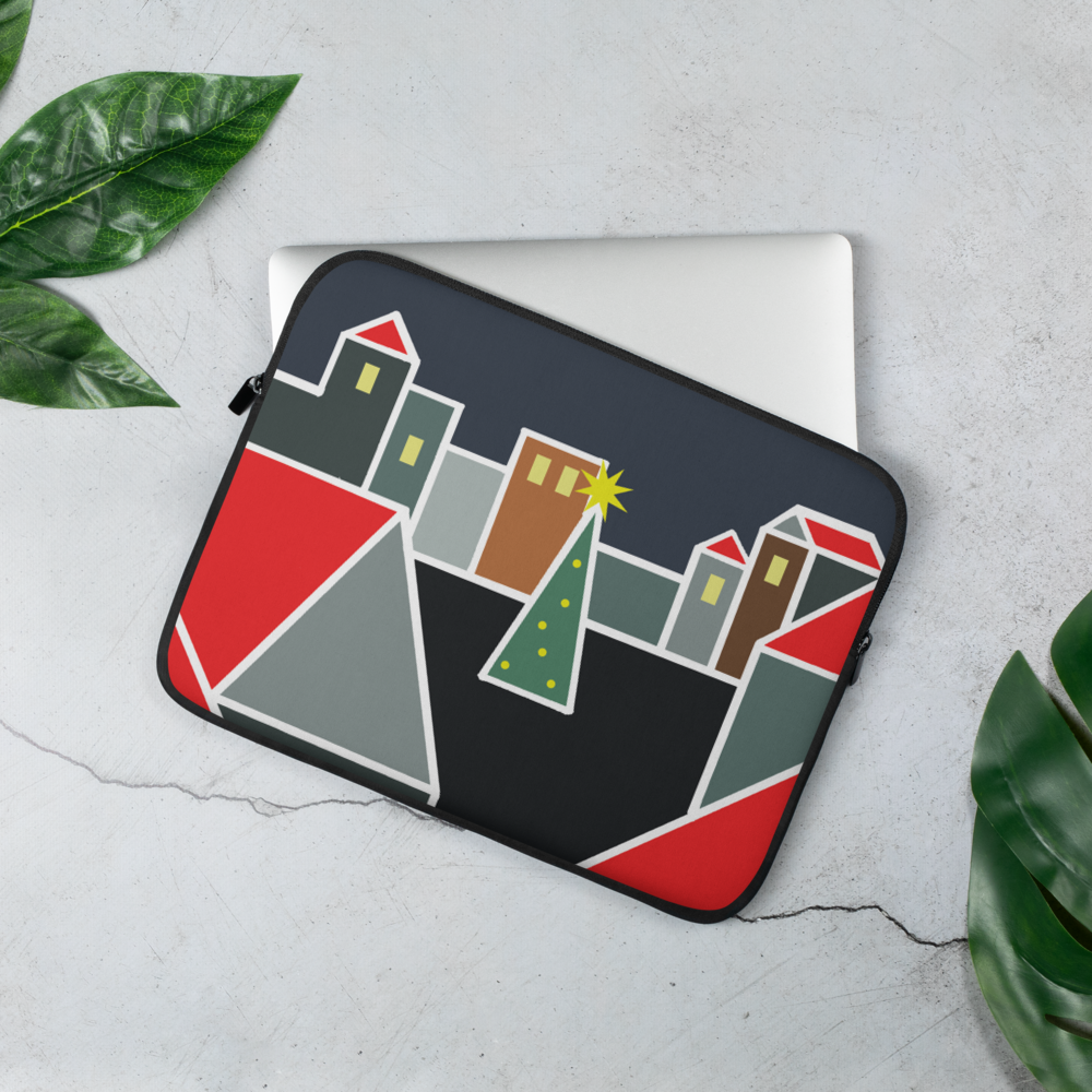 December Eve Red | Laptop Sleeve