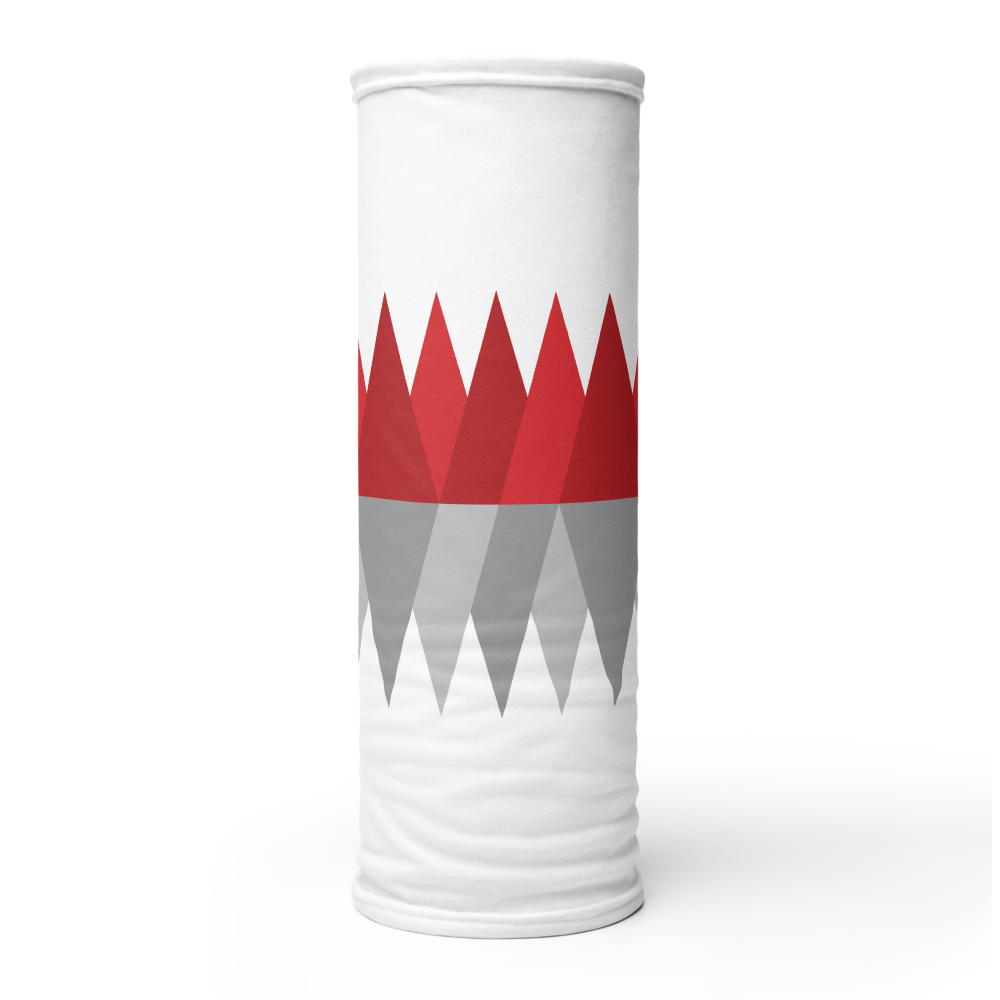 Red Gray Christmas | Neck Gaiter