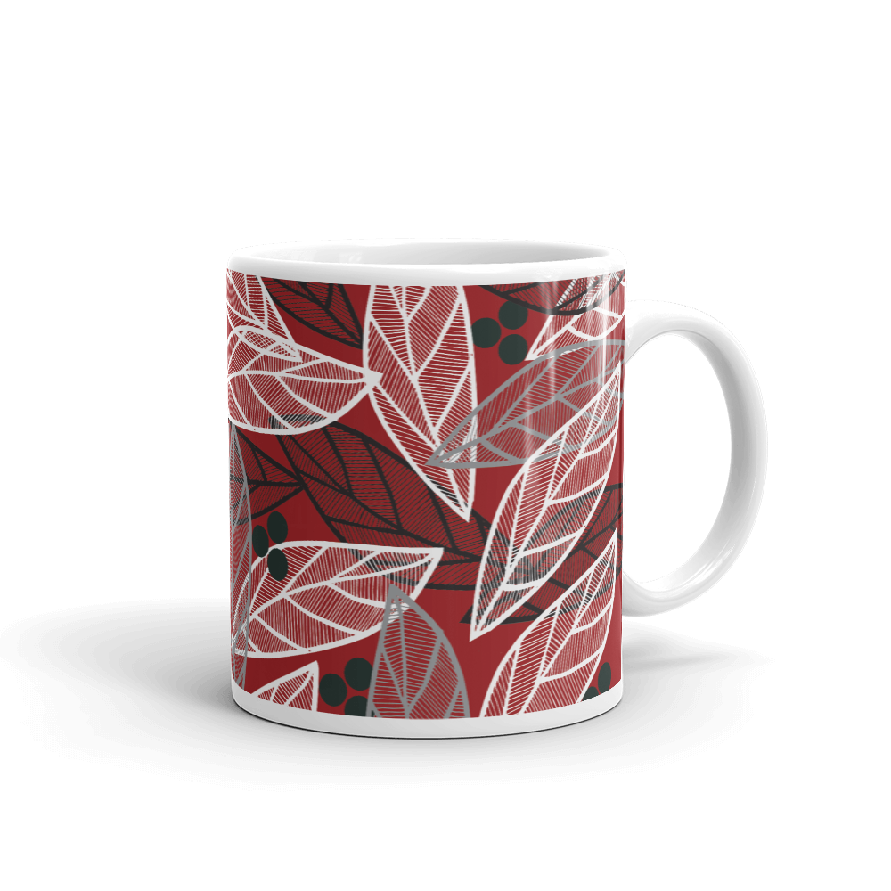 Christmas Leaves | Mug