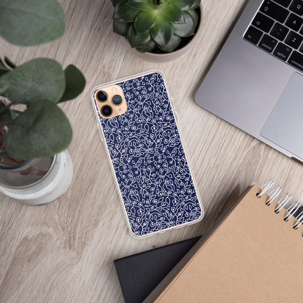 White Small Flowers | iPhone Case