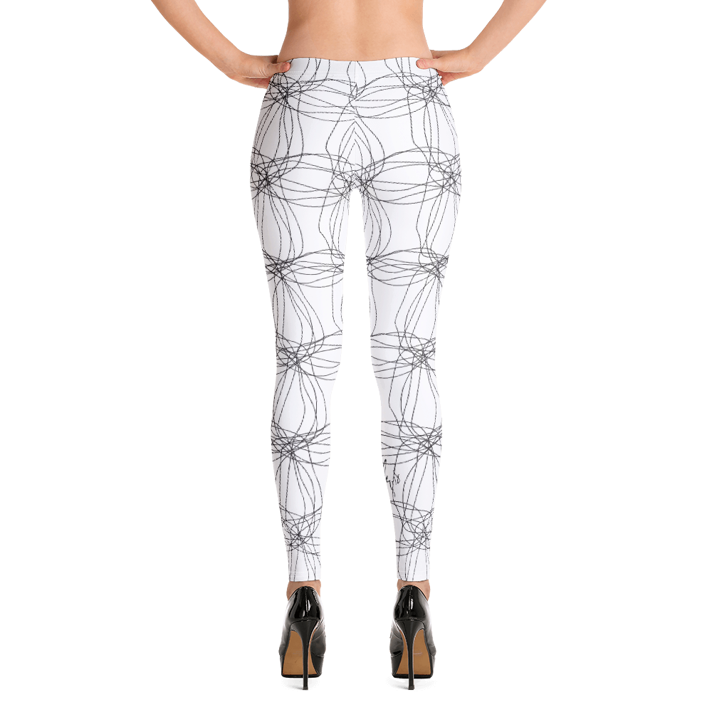 Ornament Graphic Flowers | Leggings