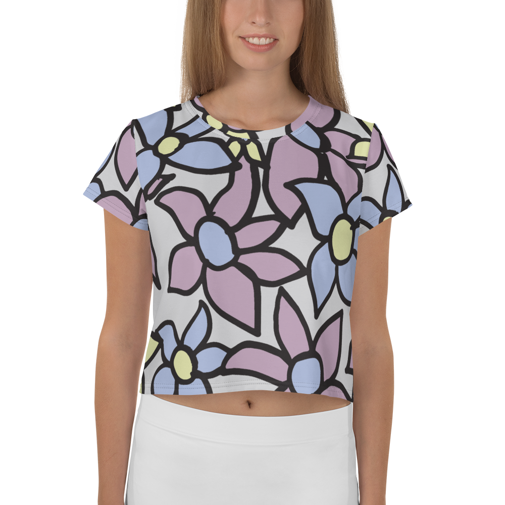 Flower Mix | Crop Tee