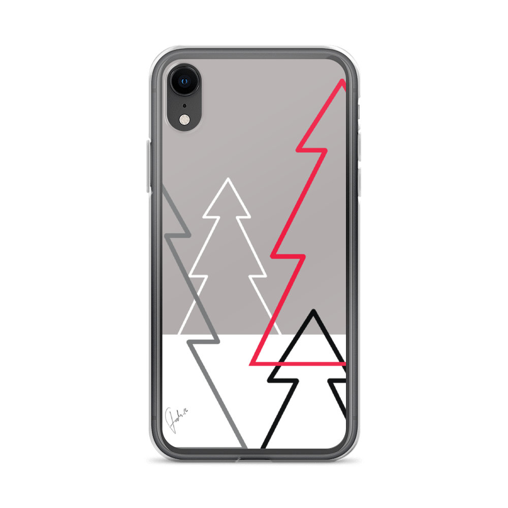 Christmas Tree Forest Colours | iPhone Case