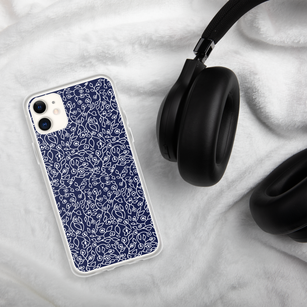 White Small Flowers | iPhone Case
