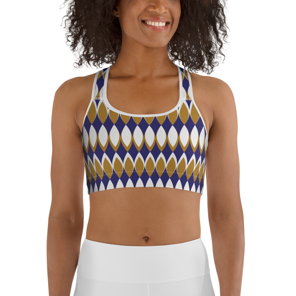 Golden Eye Ornament | Sports Bra