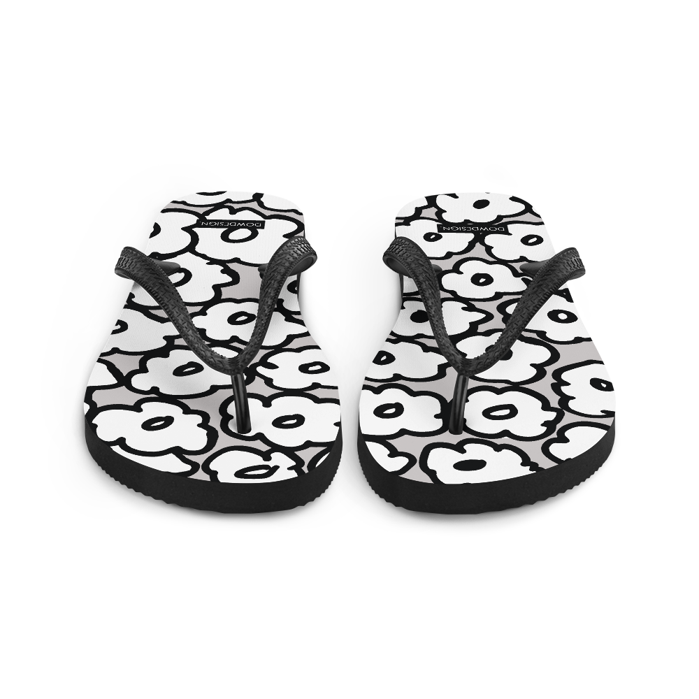 Happy White Flowers | Flip-Flops
