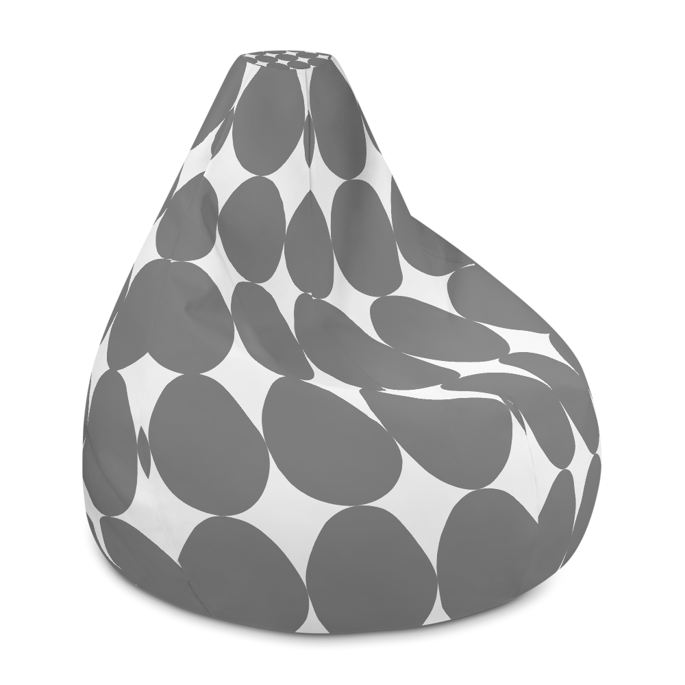 Easter Pattern Gray | Bean Bag Chair