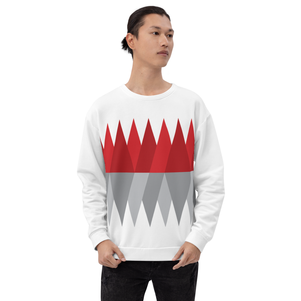 Red Gray Christmas | Sweatshirt
