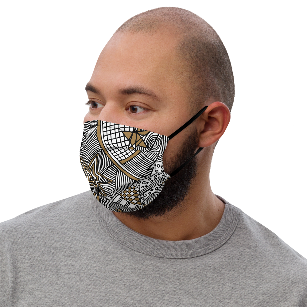 Christmas Graphic Ornament | Face Mask