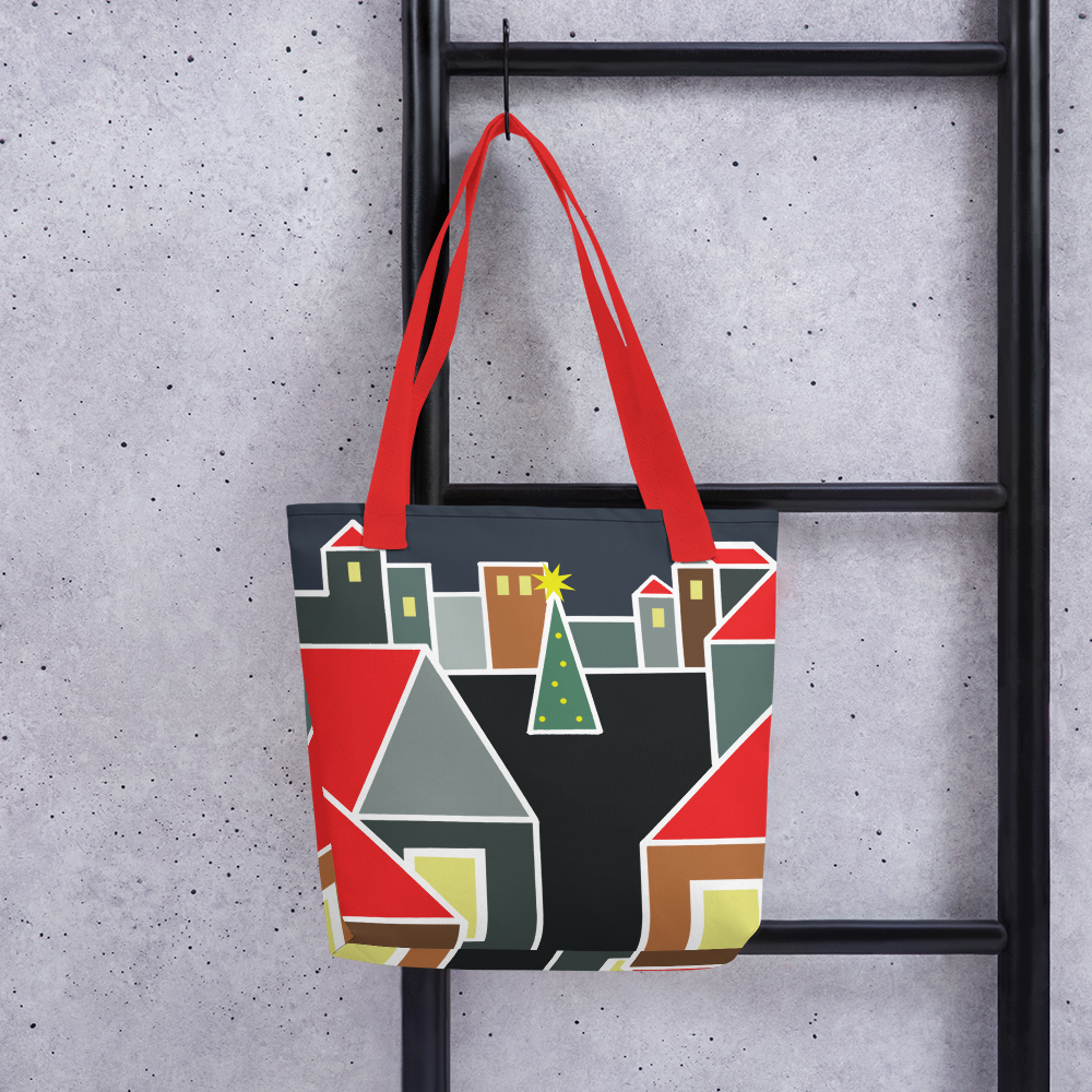 December Eve Red | Tote Bag
