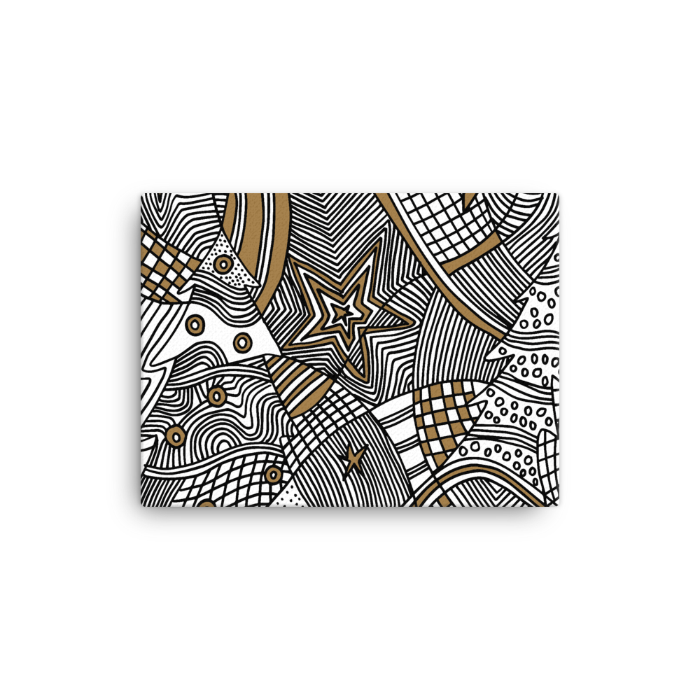 Christmas Graphic Ornament | Canvas