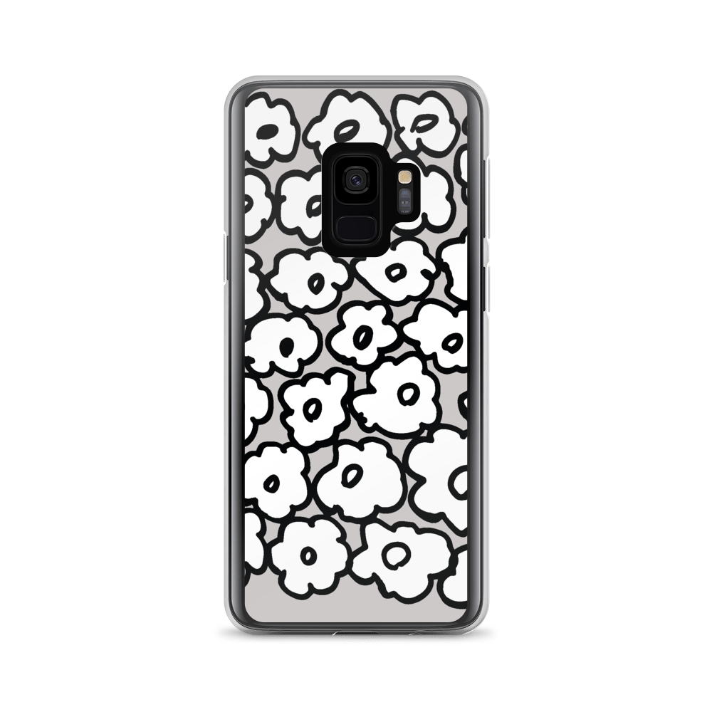 Happy White Flowers | Samsung Case