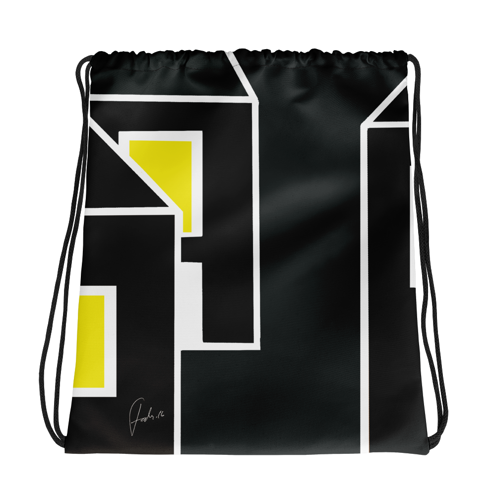 December Eve Print | Drawstring Bag