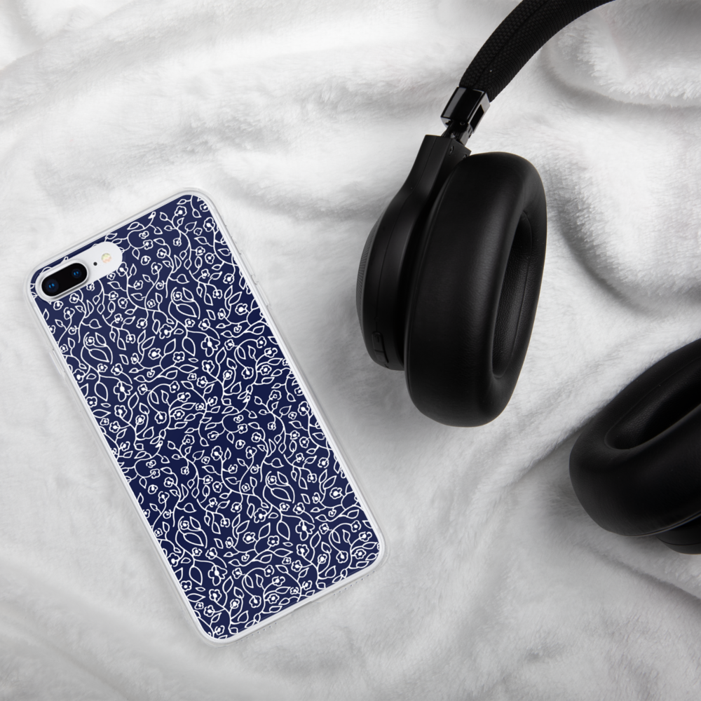 White Small Flowers | iPhone Case