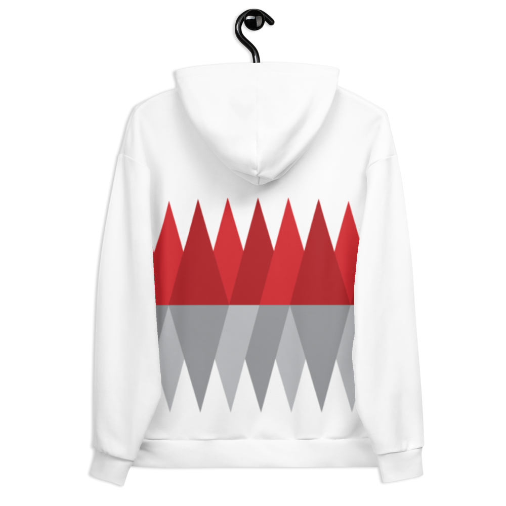 Red Gray Christmas | Hoodie