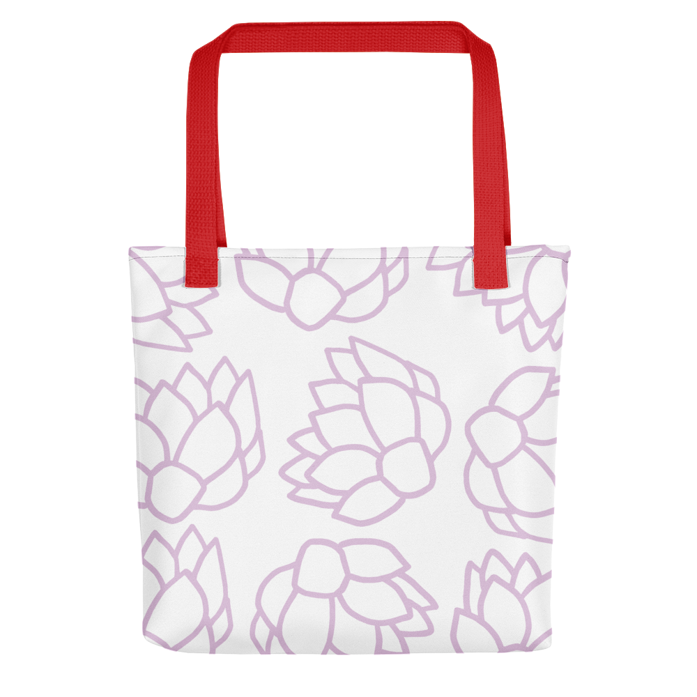 Pink Pastel Flowers | Tote Bag