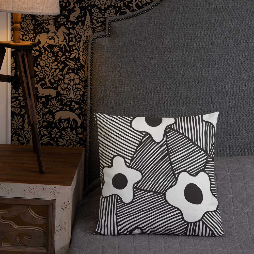 Black Ornament | Pillow