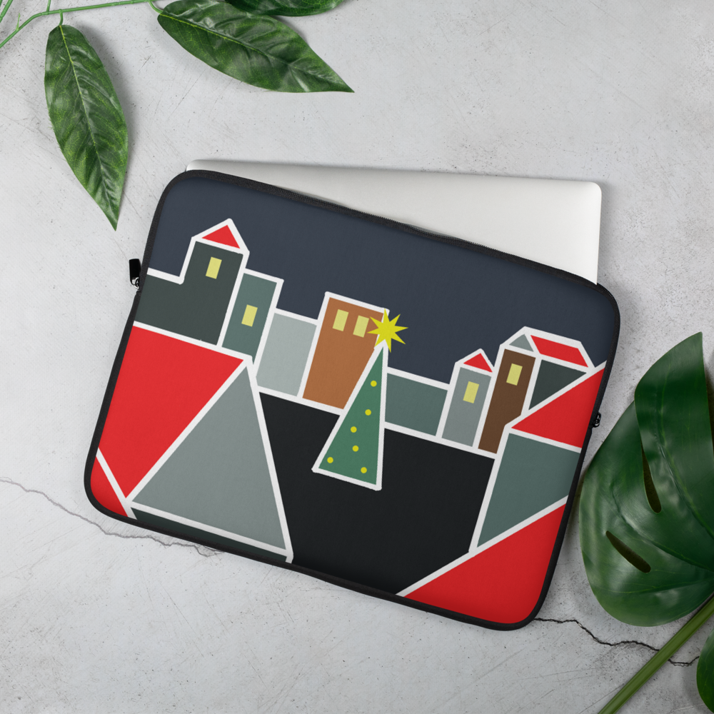 December Eve Red | Laptop Sleeve
