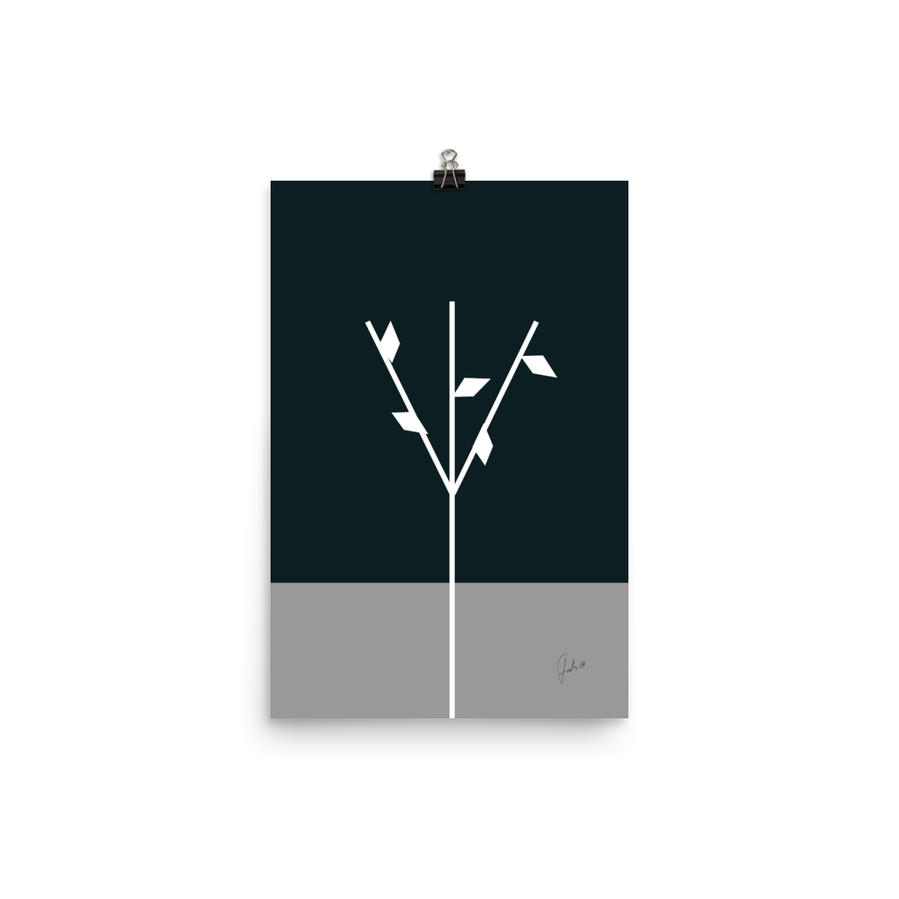Tree in Snow | Poster