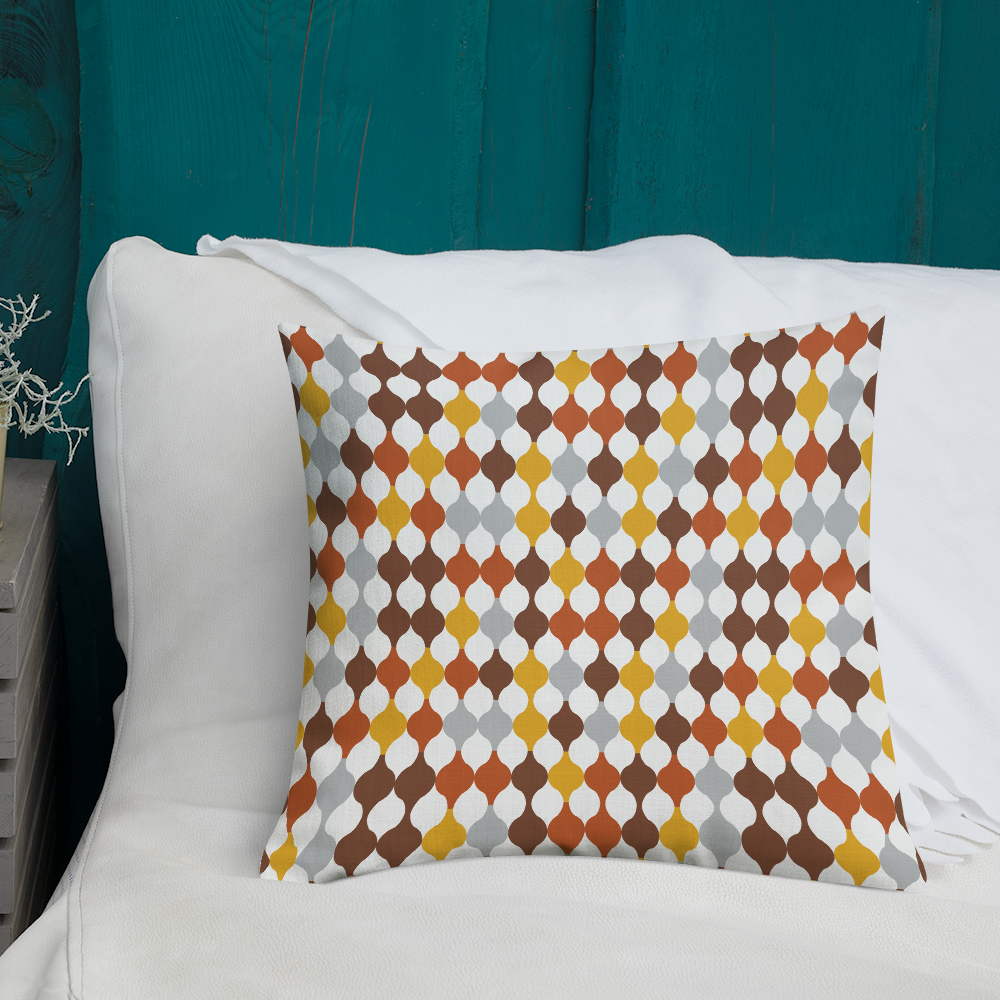 Arabic Warm Ornament | Pillow