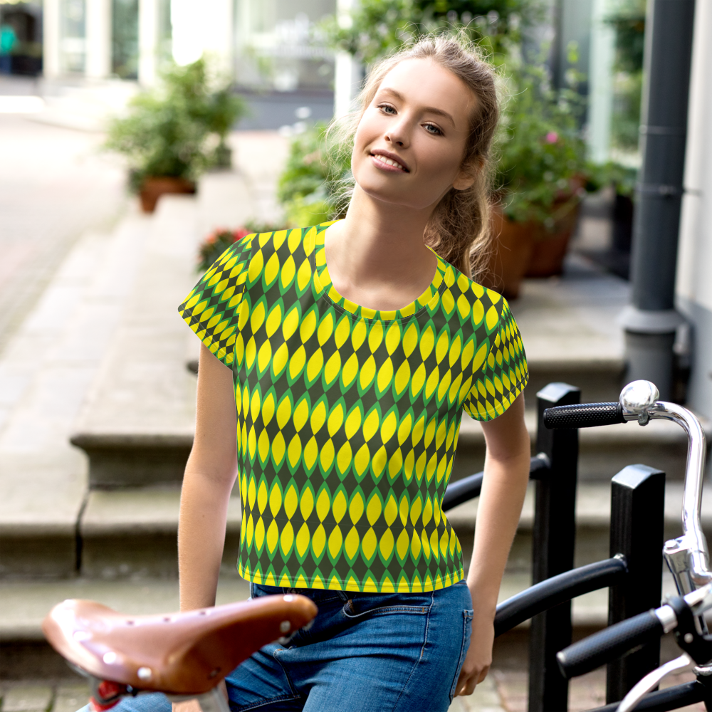 Fervidly Spring | Crop Tee