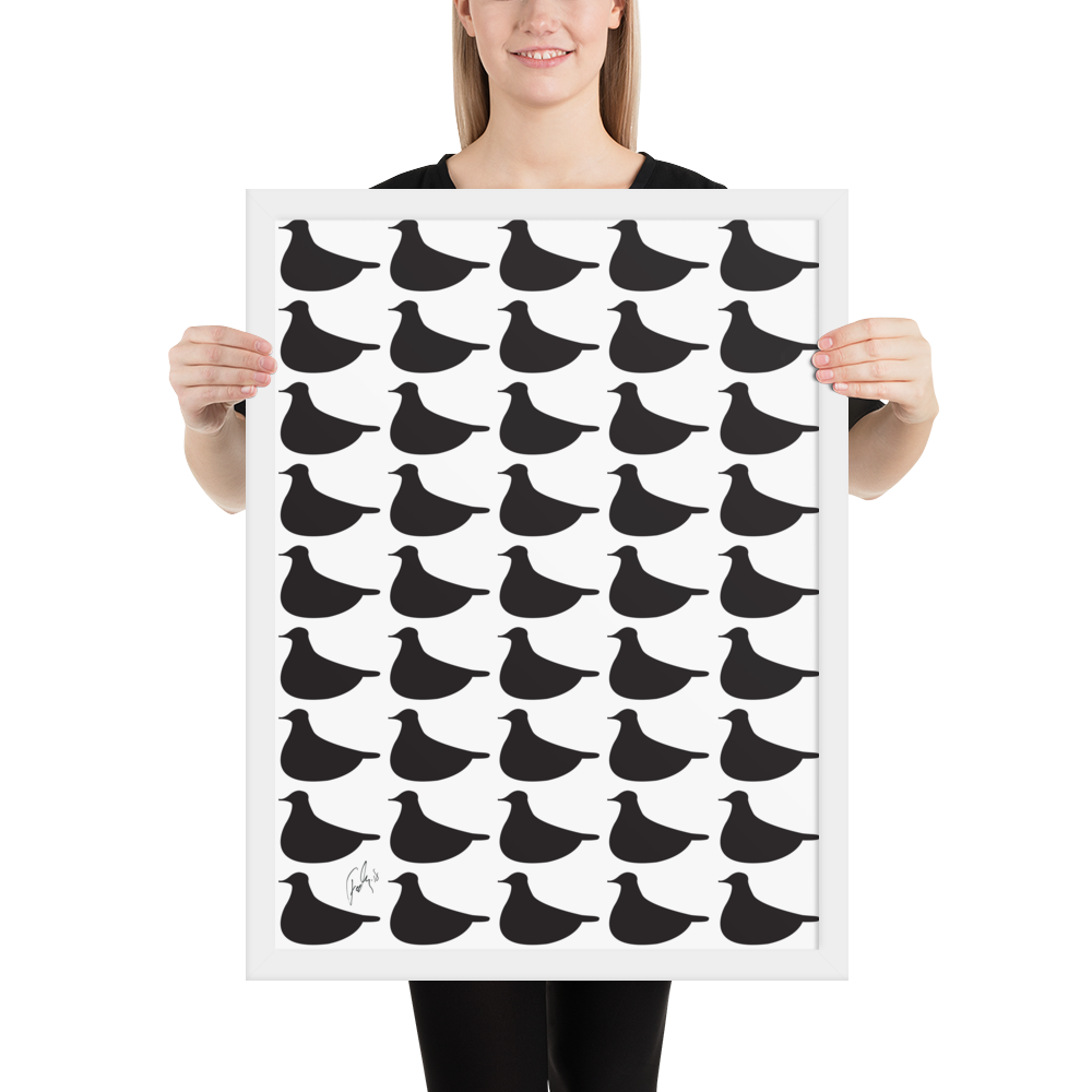 Black Birds | Framed Poster