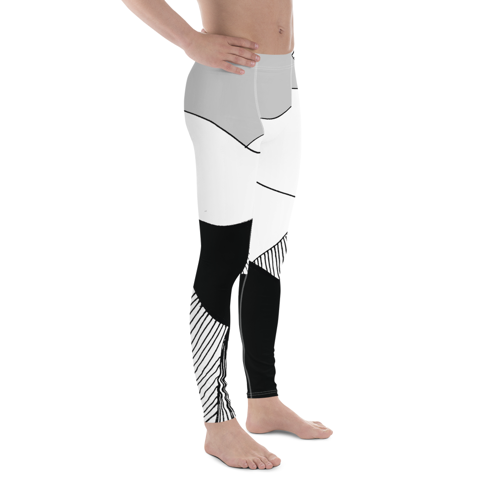 Black and White Day | Men's Leggings