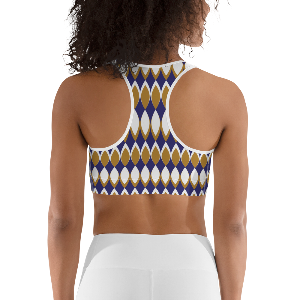 Golden Eye Ornament | Sports Bra