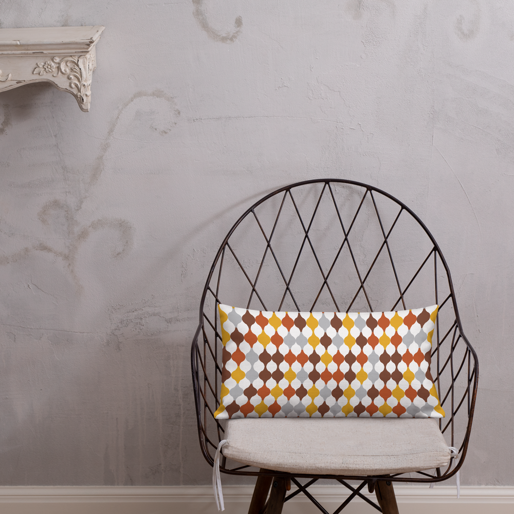 Arabic Warm Ornament | Pillow