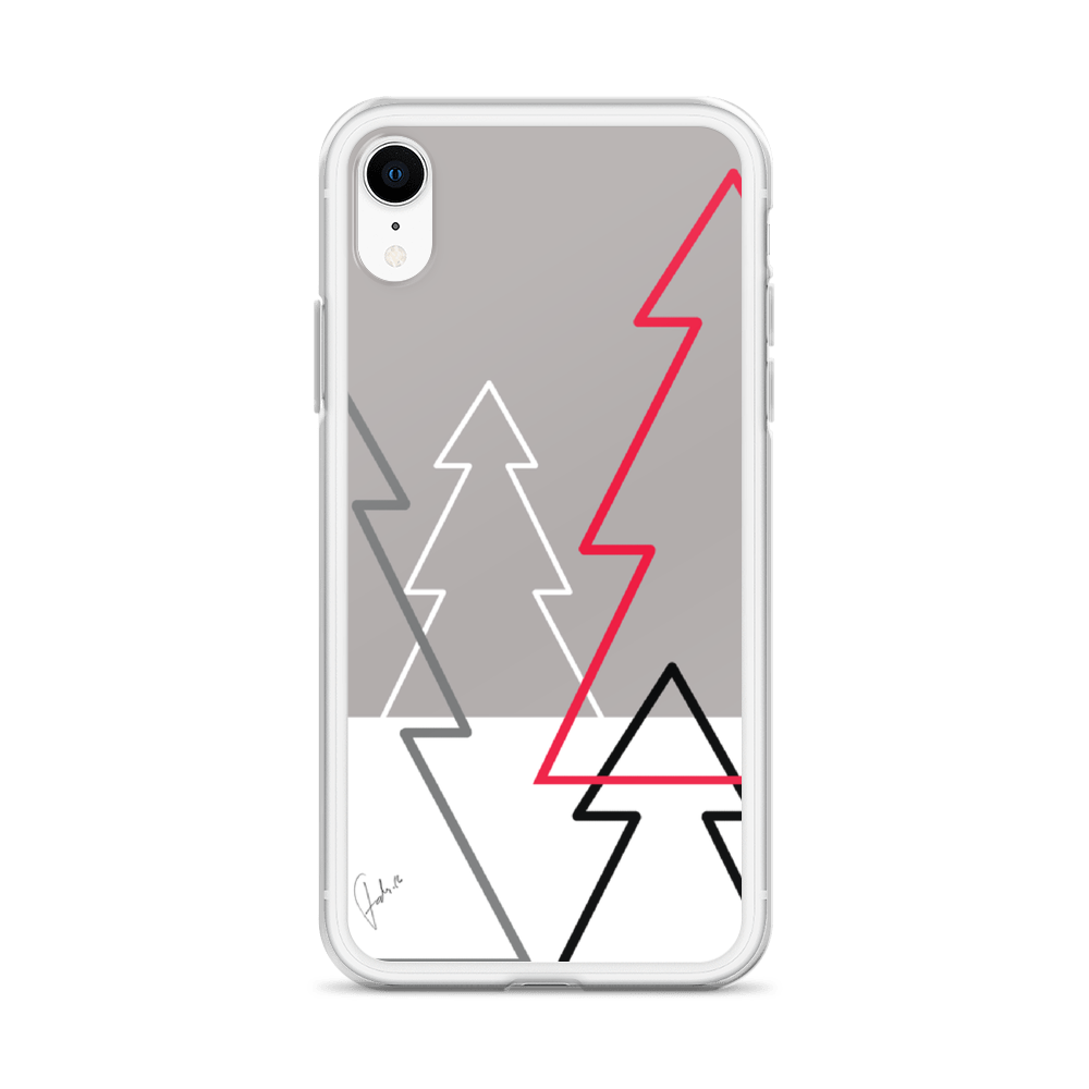 Christmas Tree Forest Colours | iPhone Case