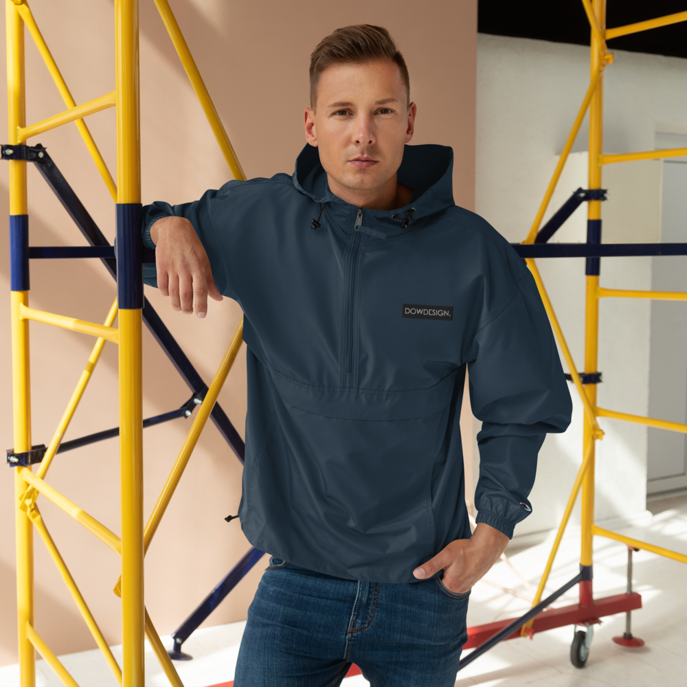 DOWDESIGN. | Embroidered Champion Packable Jacket