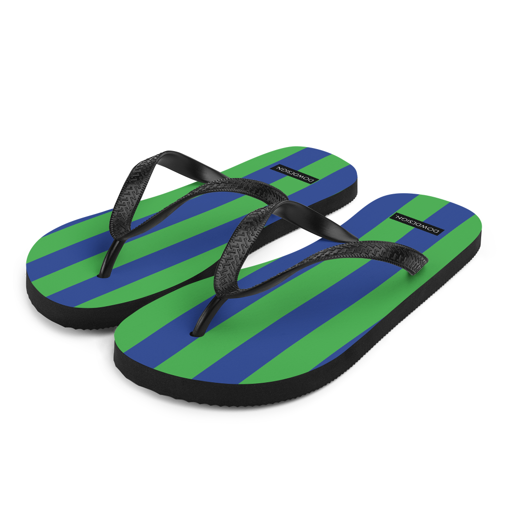 Green and Blue | Flip-Flops