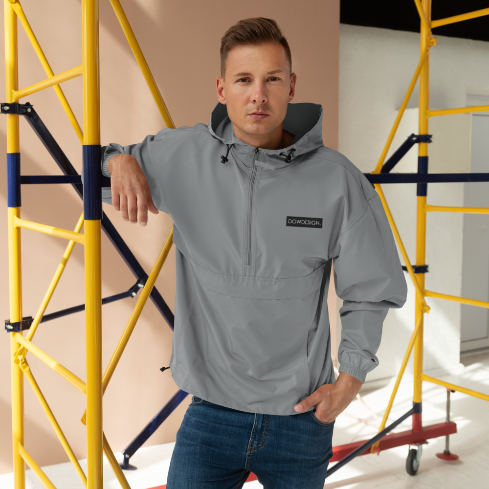 DOWDESIGN. | Embroidered Champion Packable Jacket