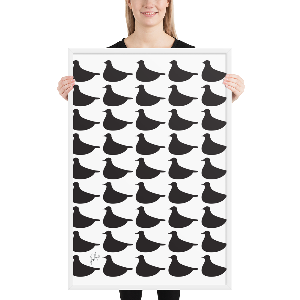 Black Birds | Framed Poster