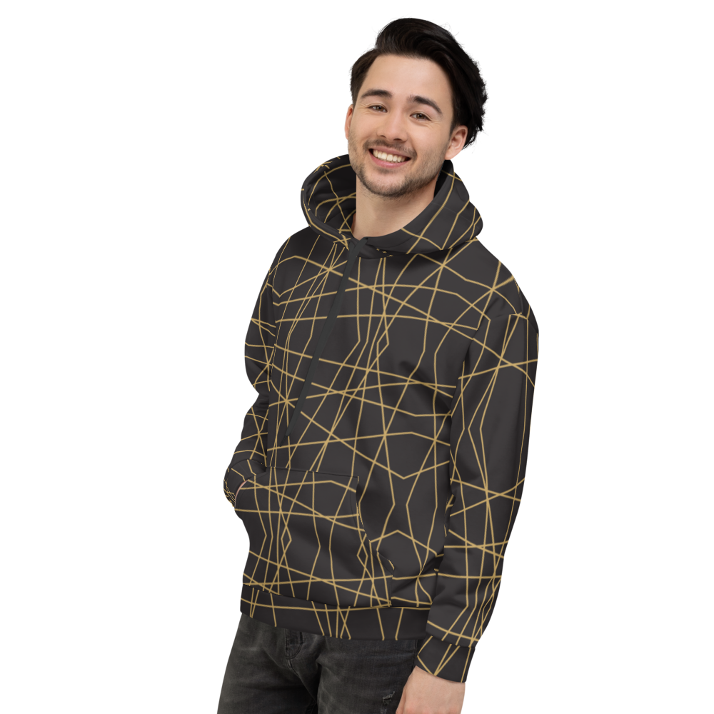 Golden Ornament Lines | Hoodie
