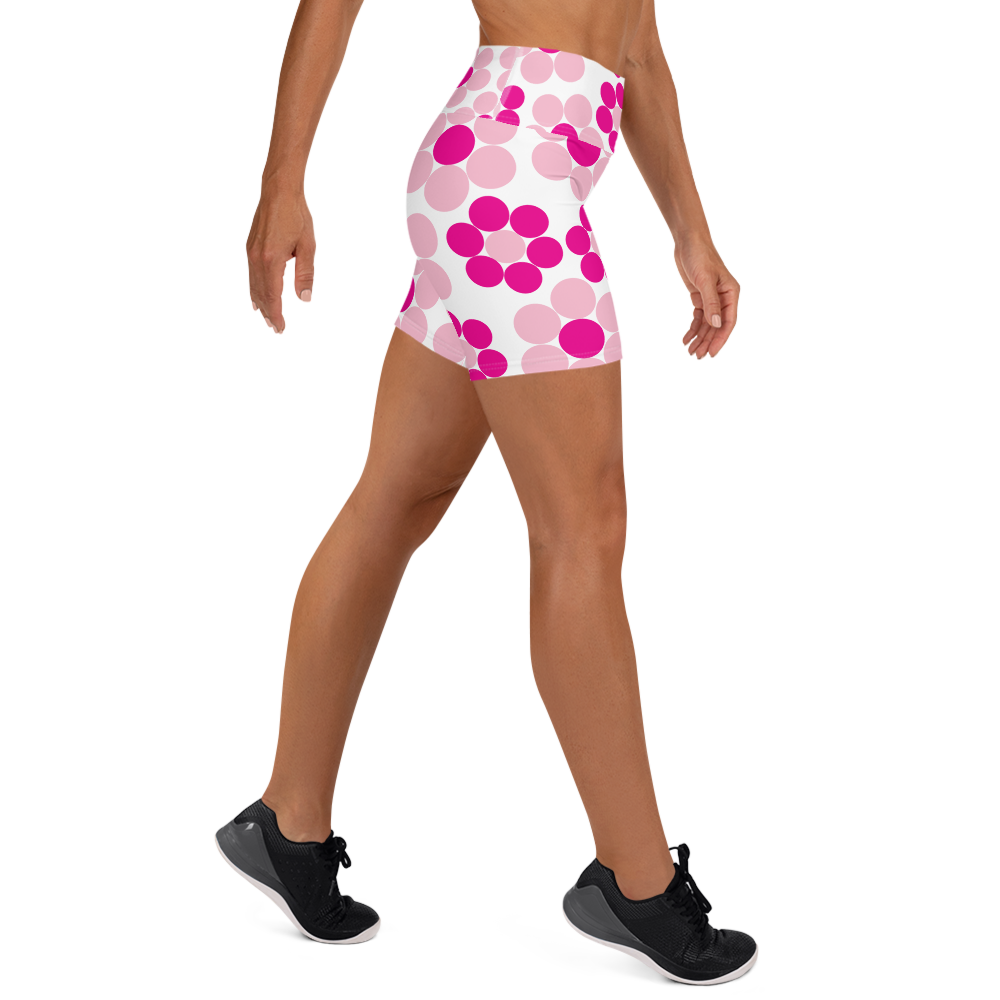 Happy Flowers Ornament | Yoga Shorts
