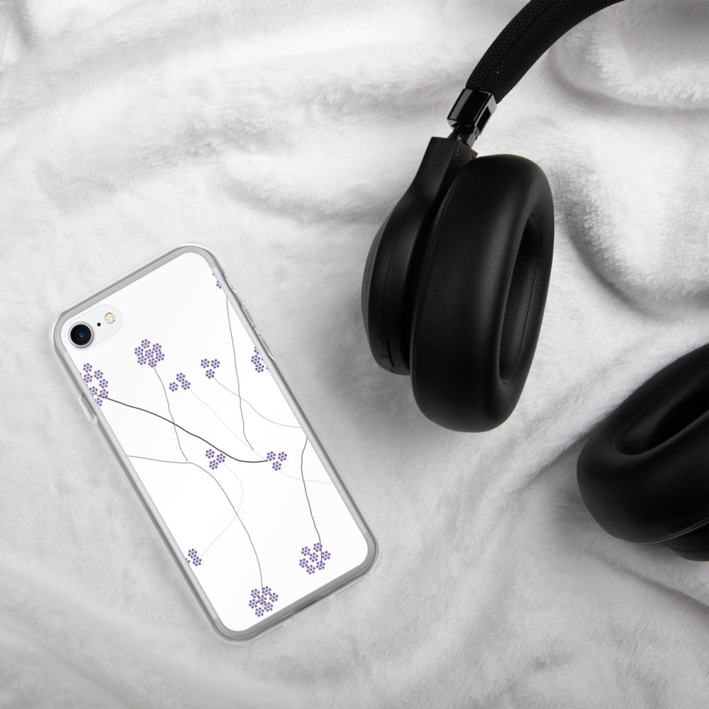 Purple Small Flowers | iPhone Case