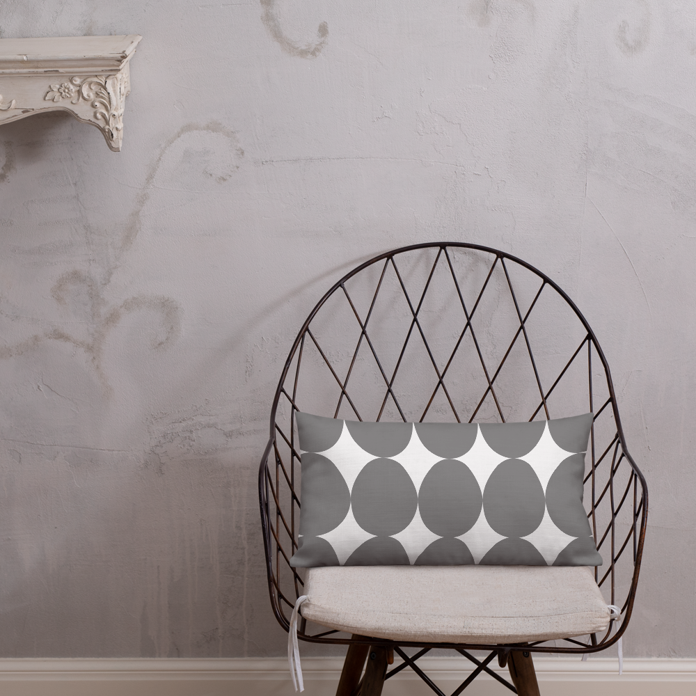 Easter Pattern Gray | Pillow