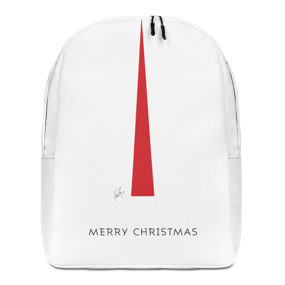 Tonttu - Merry Christmas | Minimalist Backpack