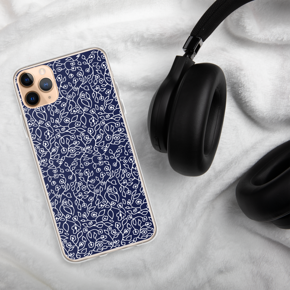 White Small Flowers | iPhone Case