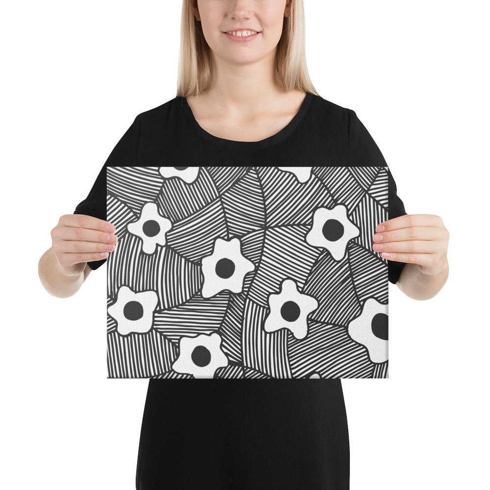 Black Ornament | Canvas