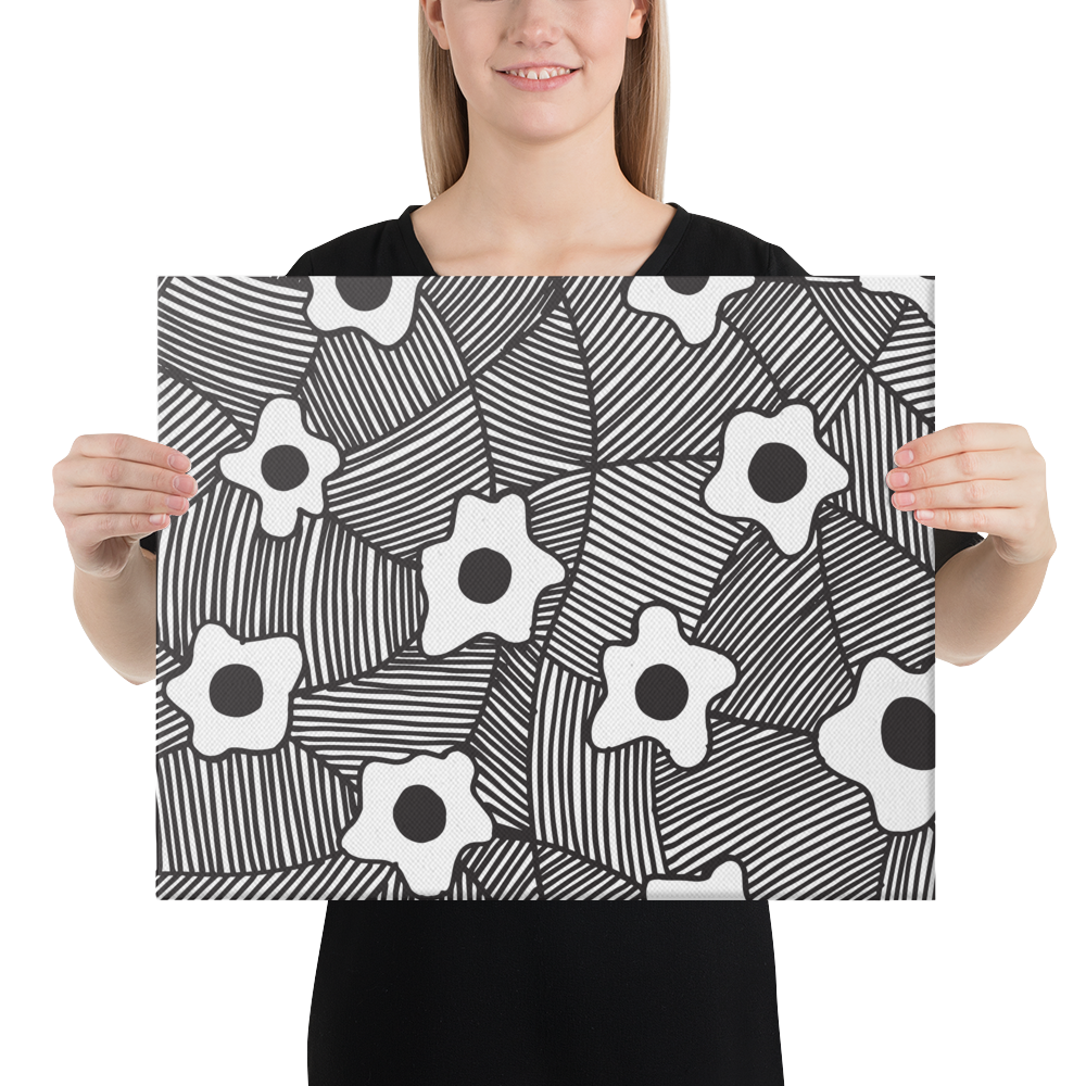Black Ornament | Canvas