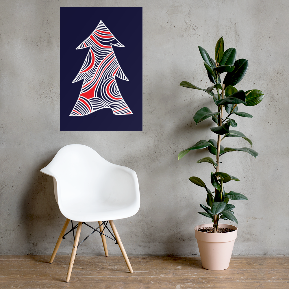 Ornament Christmas Tree | Poster